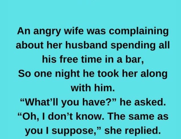 An Angry Wife Was Complaining About Her Husband