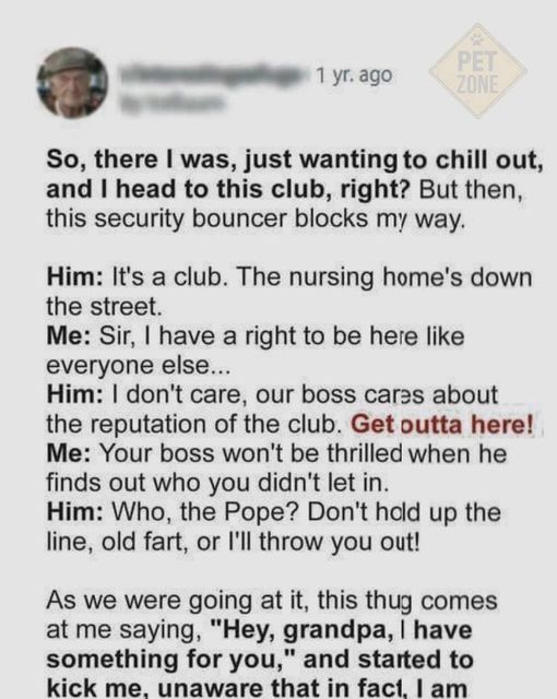 The Club Does Not Permit Grandfathers